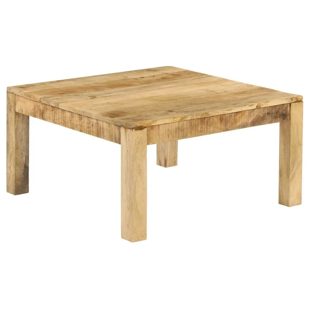 Coffee Table 80x80x40 cm Solid Mango Wood 246701