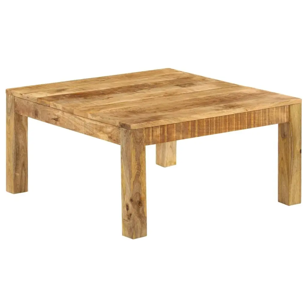 Coffee Table 80x80x40 cm Solid Mango Wood 246701