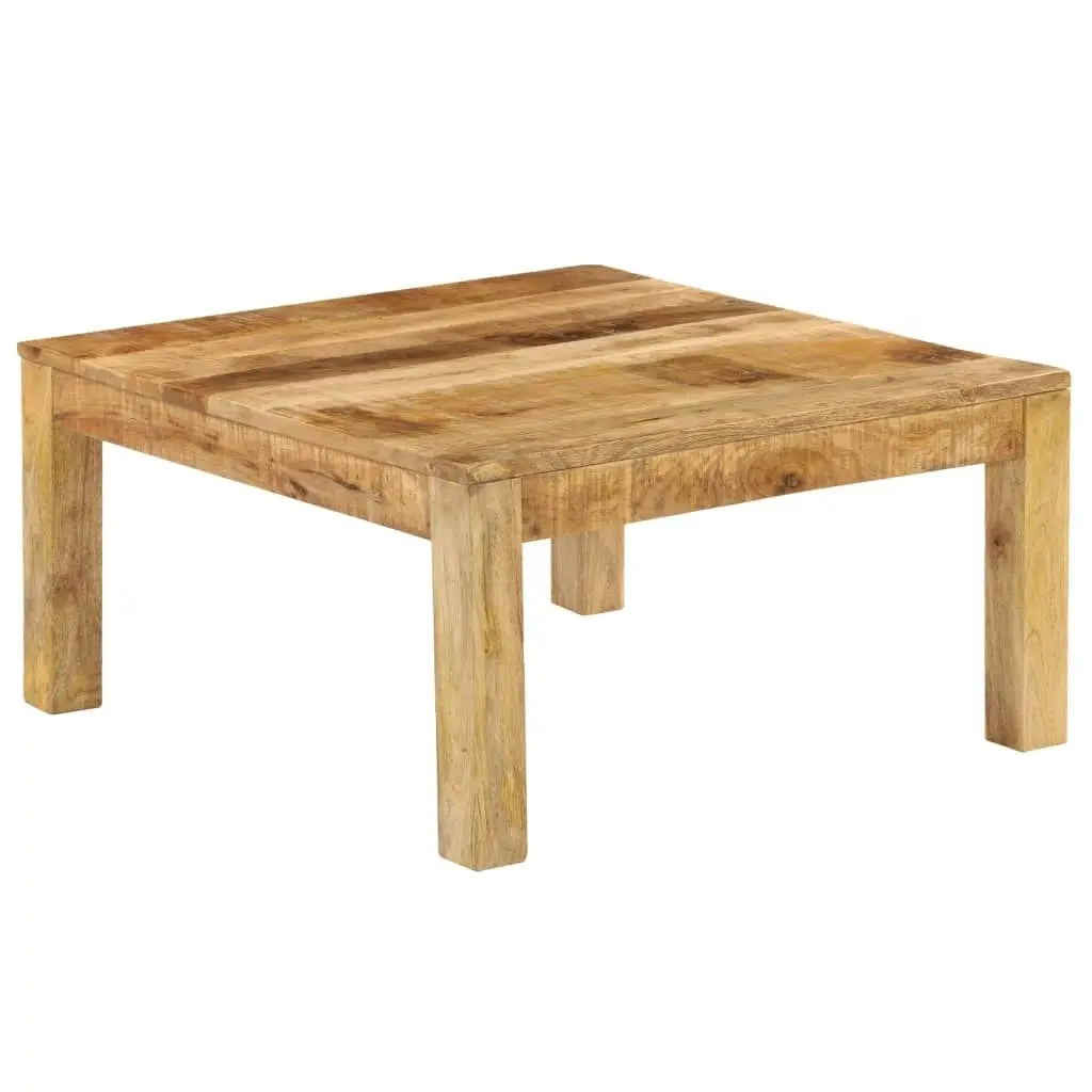 Coffee Table 80x80x40 cm Solid Mango Wood 246701