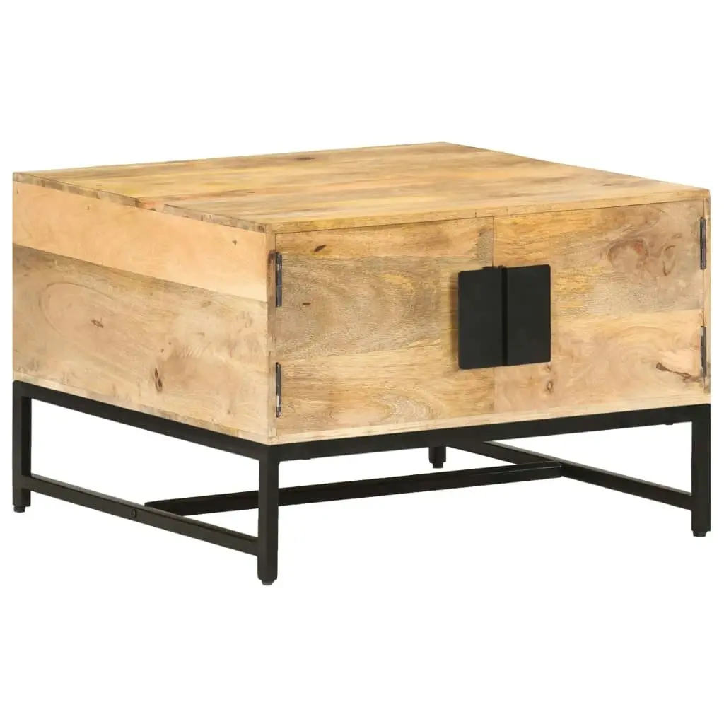 Coffee Table 67x67x45 cm Solid Mango Wood 320375