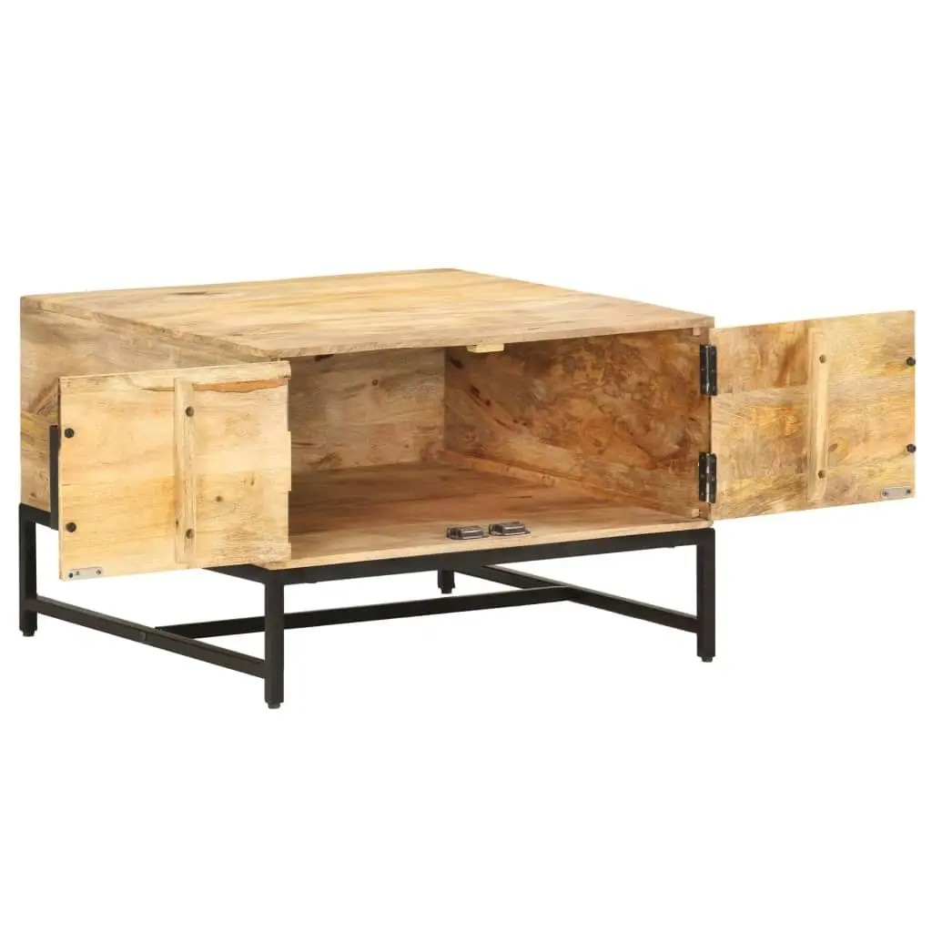 Coffee Table 67x67x45 cm Solid Mango Wood 320375