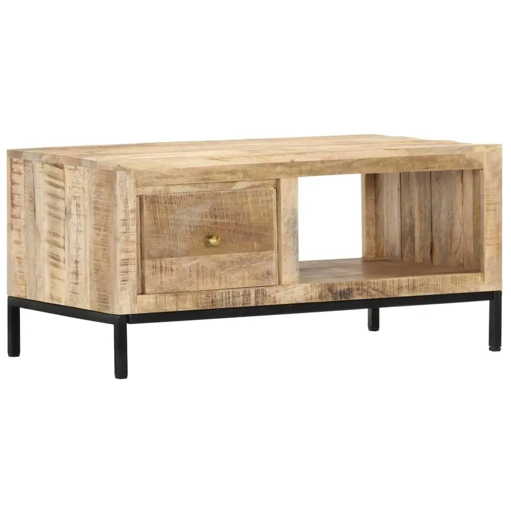 Coffee Table 88x50x42 cm Solid Mango Wood 287373