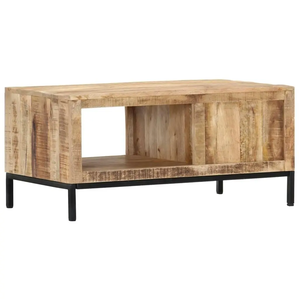 Coffee Table 88x50x42 cm Solid Mango Wood 287373