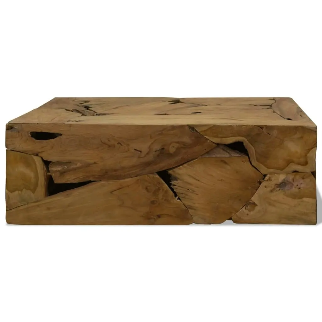 Coffee Table 90x50x30 cm Genuine Teak Brown 244558