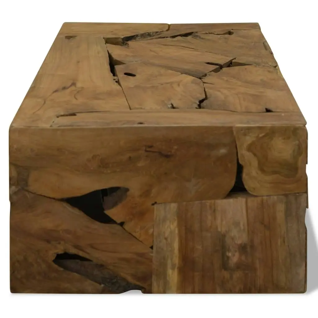 Coffee Table 90x50x30 cm Genuine Teak Brown 244558