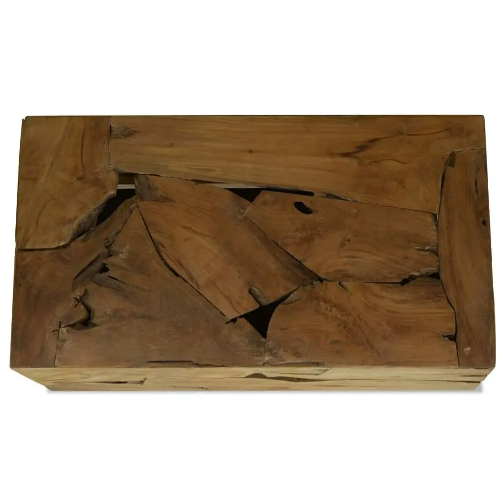 Coffee Table 90x50x30 cm Genuine Teak Brown 244558