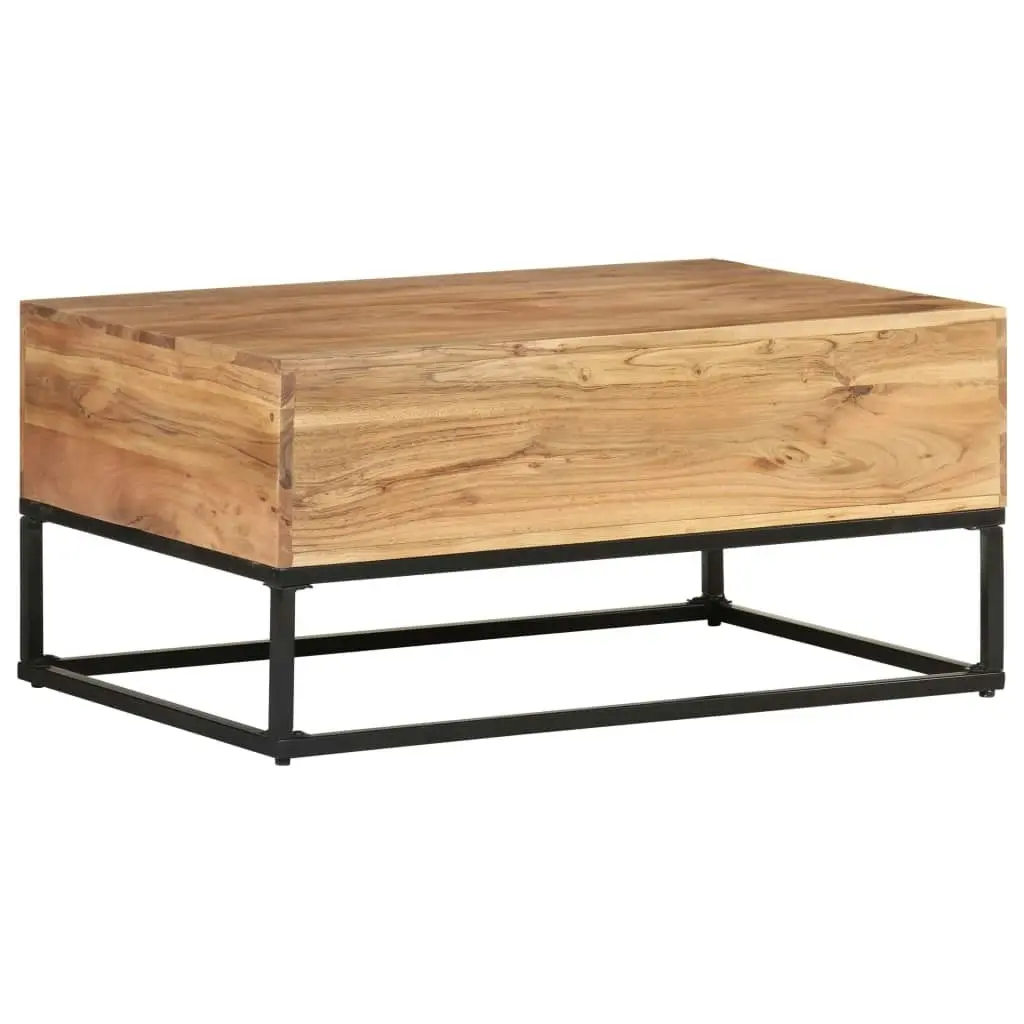 Coffee Table 90x60x40 cm Solid Acacia Wood 323506