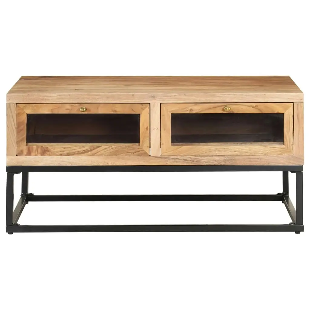 Coffee Table 90x60x40 cm Solid Acacia Wood 323506