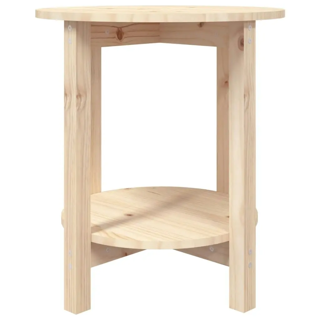 Coffee Table Ã˜ 55x60 cm Solid Wood Pine 822352