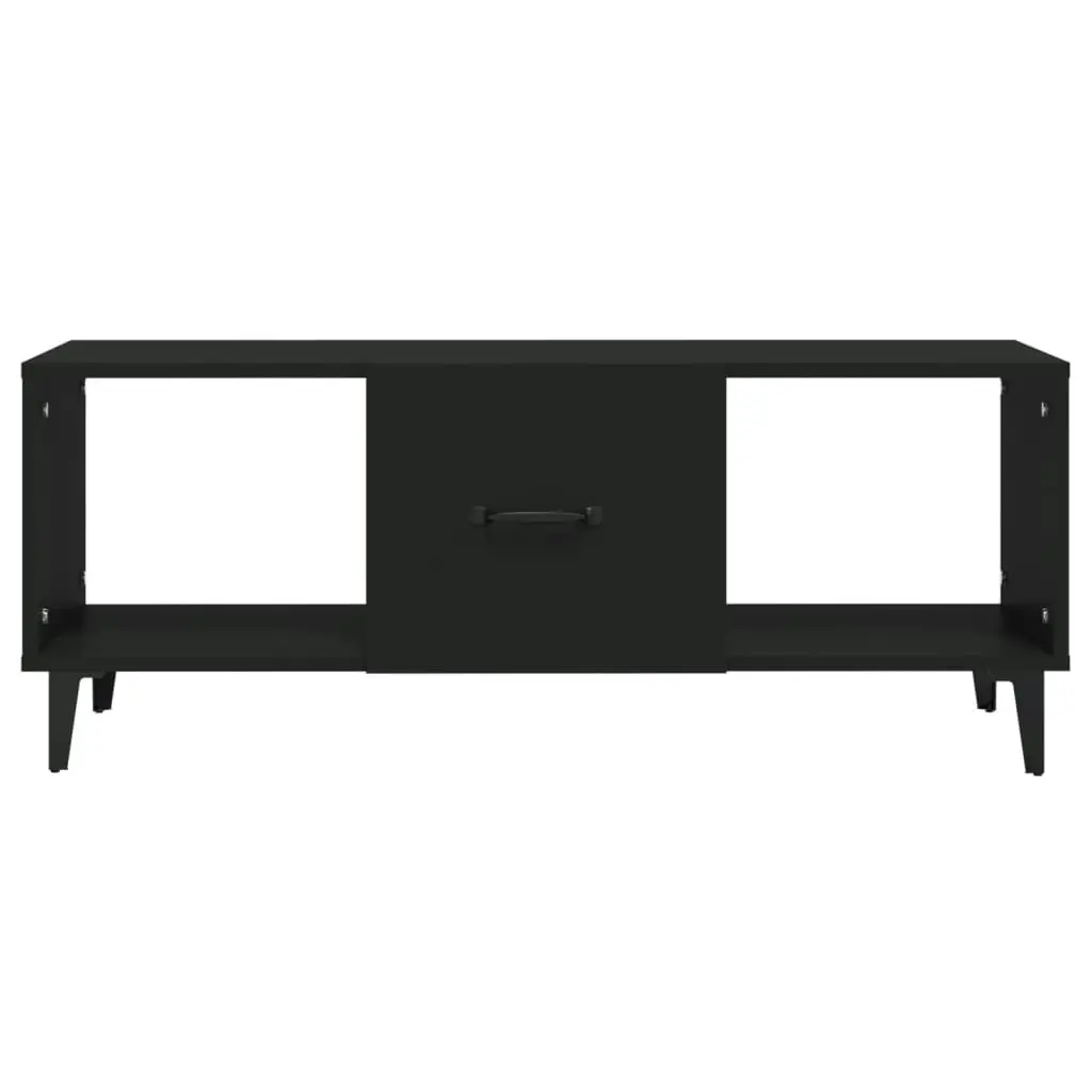 Coffee Table Black 102x50x40 cm Engineered Wood 812700