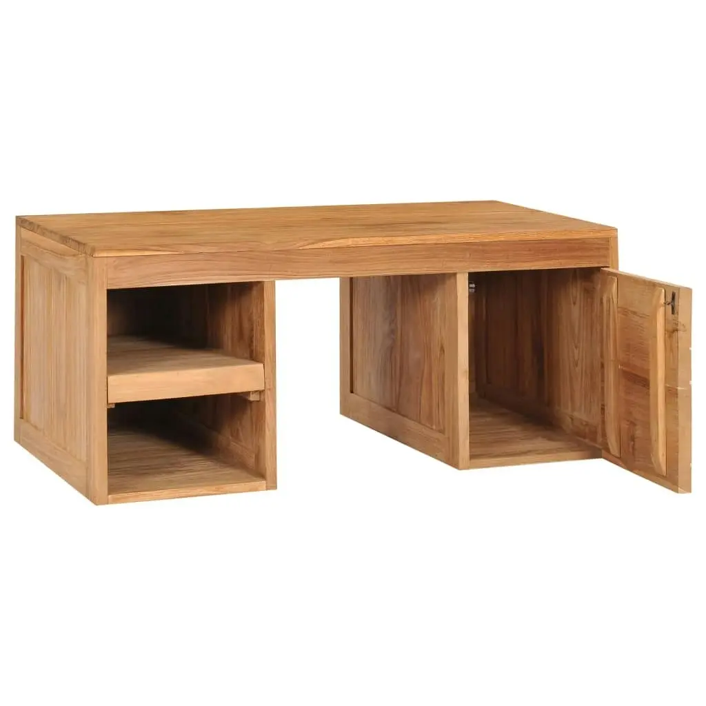 Coffee Table 90x50x40 cm Solid Teak Wood 288902