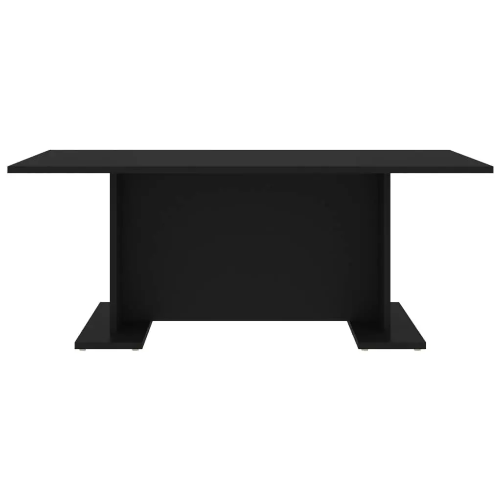 Coffee Table Black 103.5x60x40 cm Engineered Wood 806841