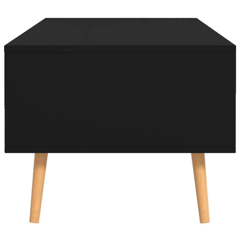 Coffee Table Black 100x49.5x43 cm Engineered Wood 326787