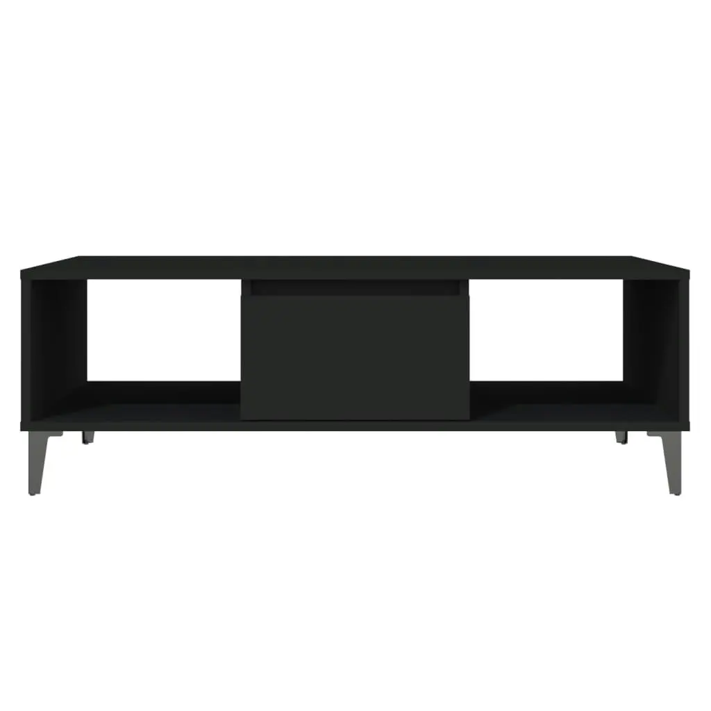 Coffee Table Black 103.5x60x35 cm Engineered Wood 806023