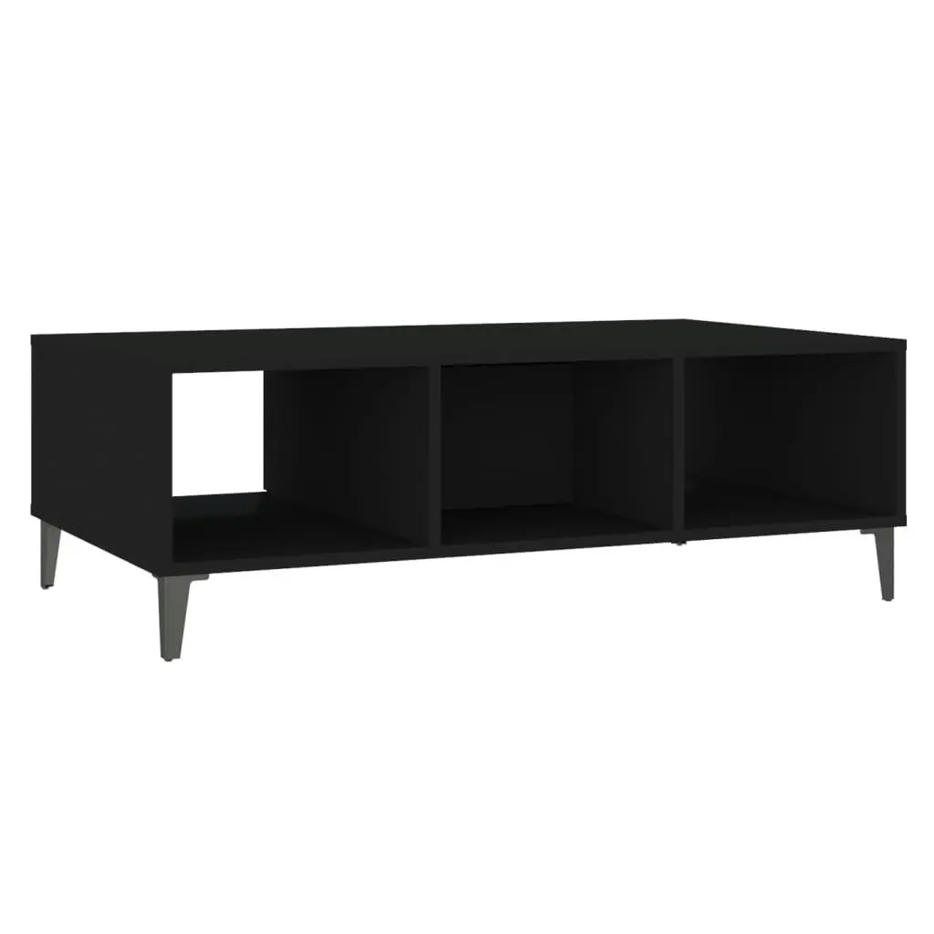 Coffee Table Black 103.5x60x35 cm Engineered Wood 806023