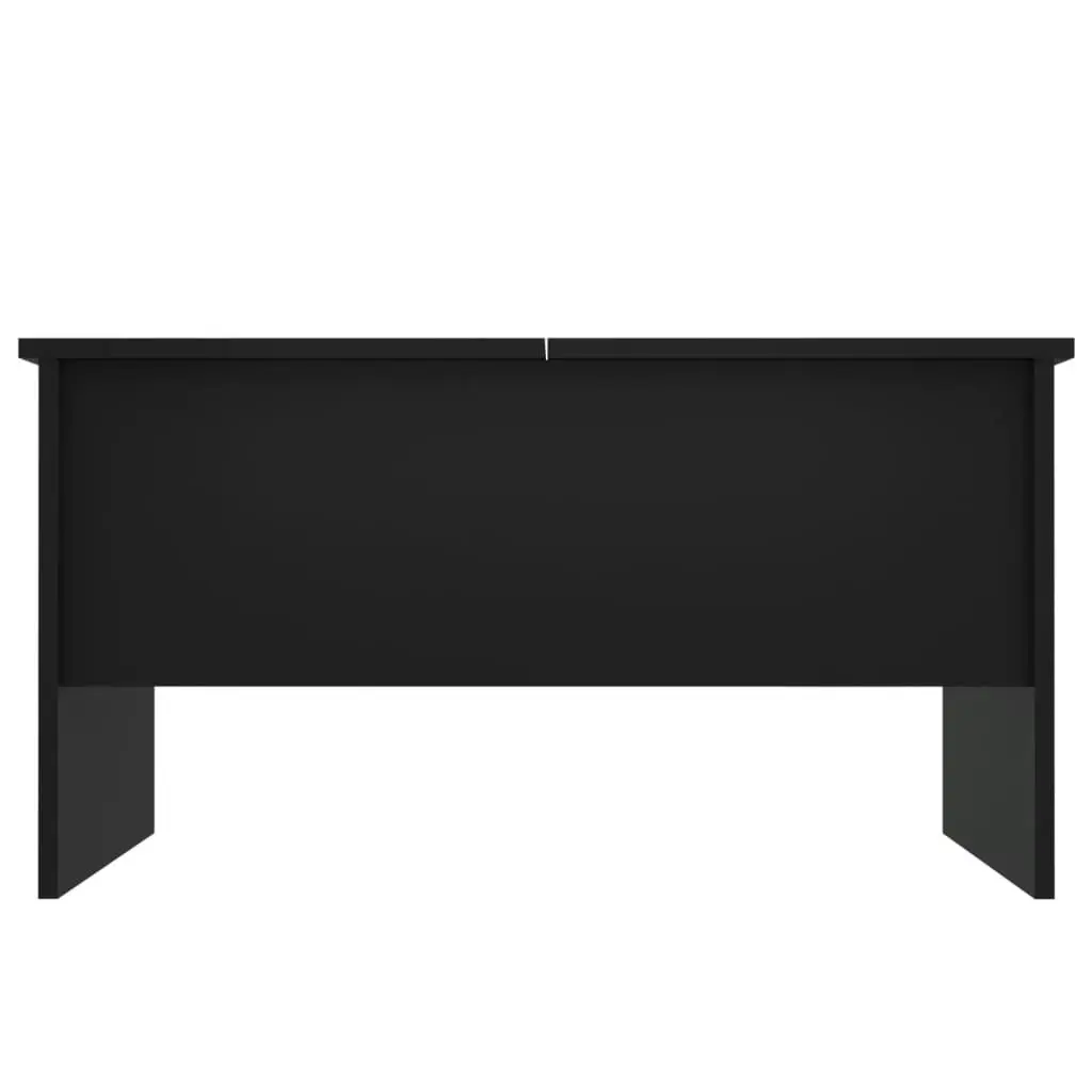 Coffee Table Black 80x50x42.5 cm Engineered Wood 809729