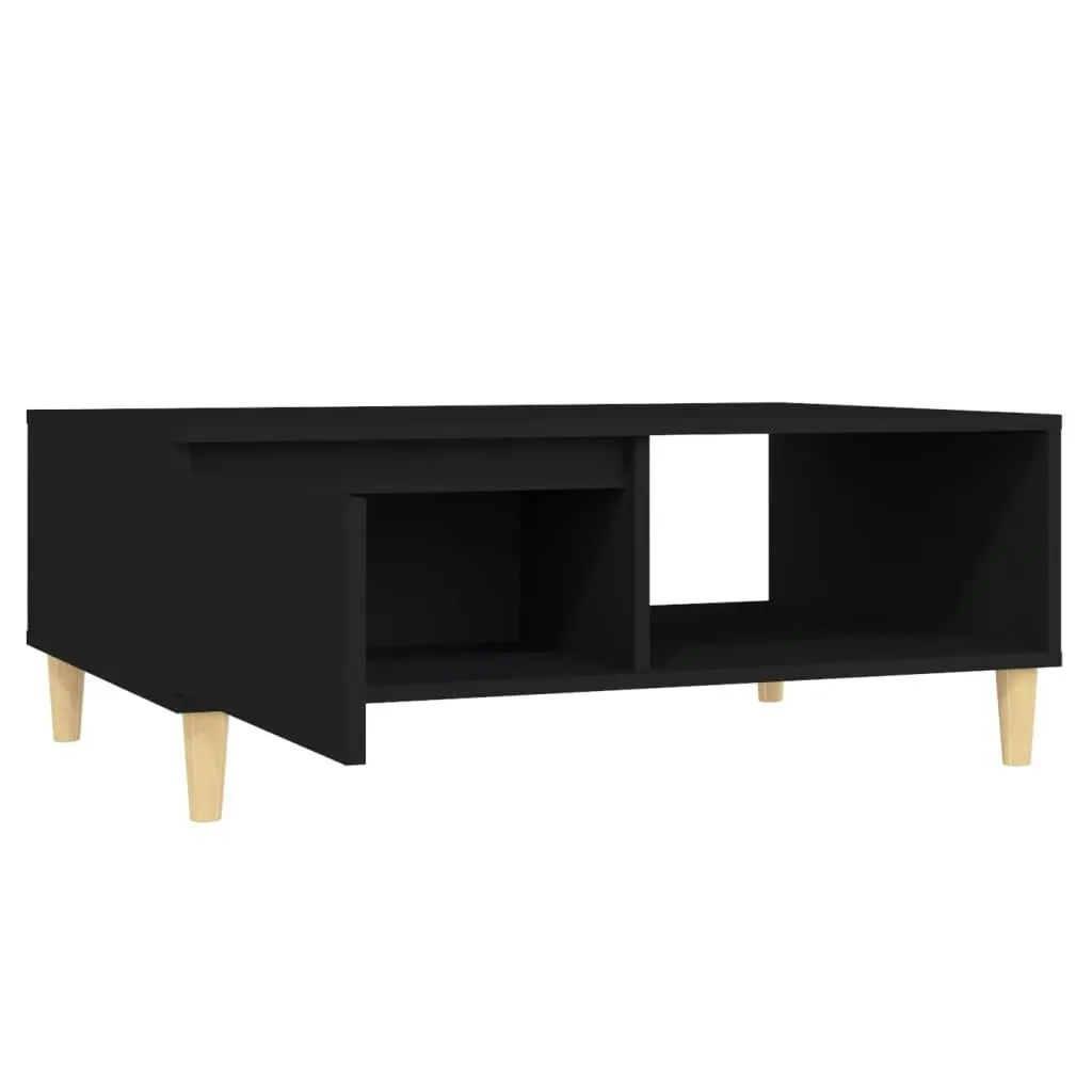 Coffee Table Black 90x60x35 cm Engineered Wood 805996