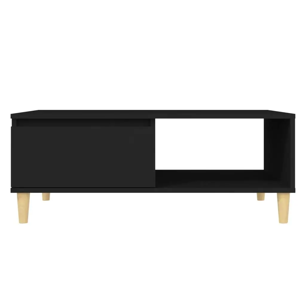 Coffee Table Black 90x60x35 cm Engineered Wood 805996