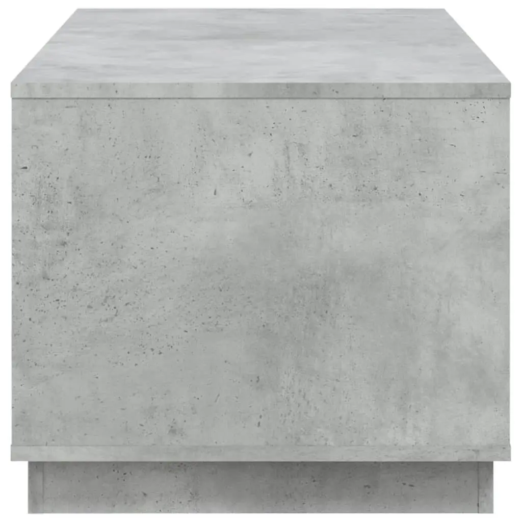 Coffee Table Concrete Grey 102x50x44 cm Engineered Wood 819880