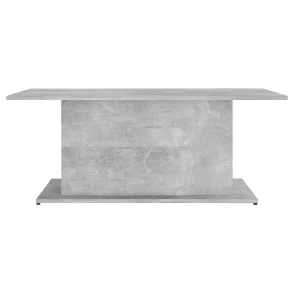 Coffee Table Concrete Grey 102x55.5x40 cm Engineered Wood 810311