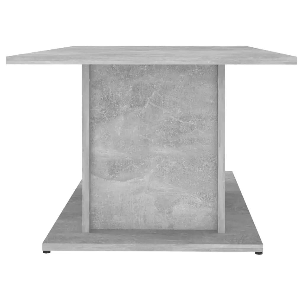 Coffee Table Concrete Grey 102x55.5x40 cm Engineered Wood 810311