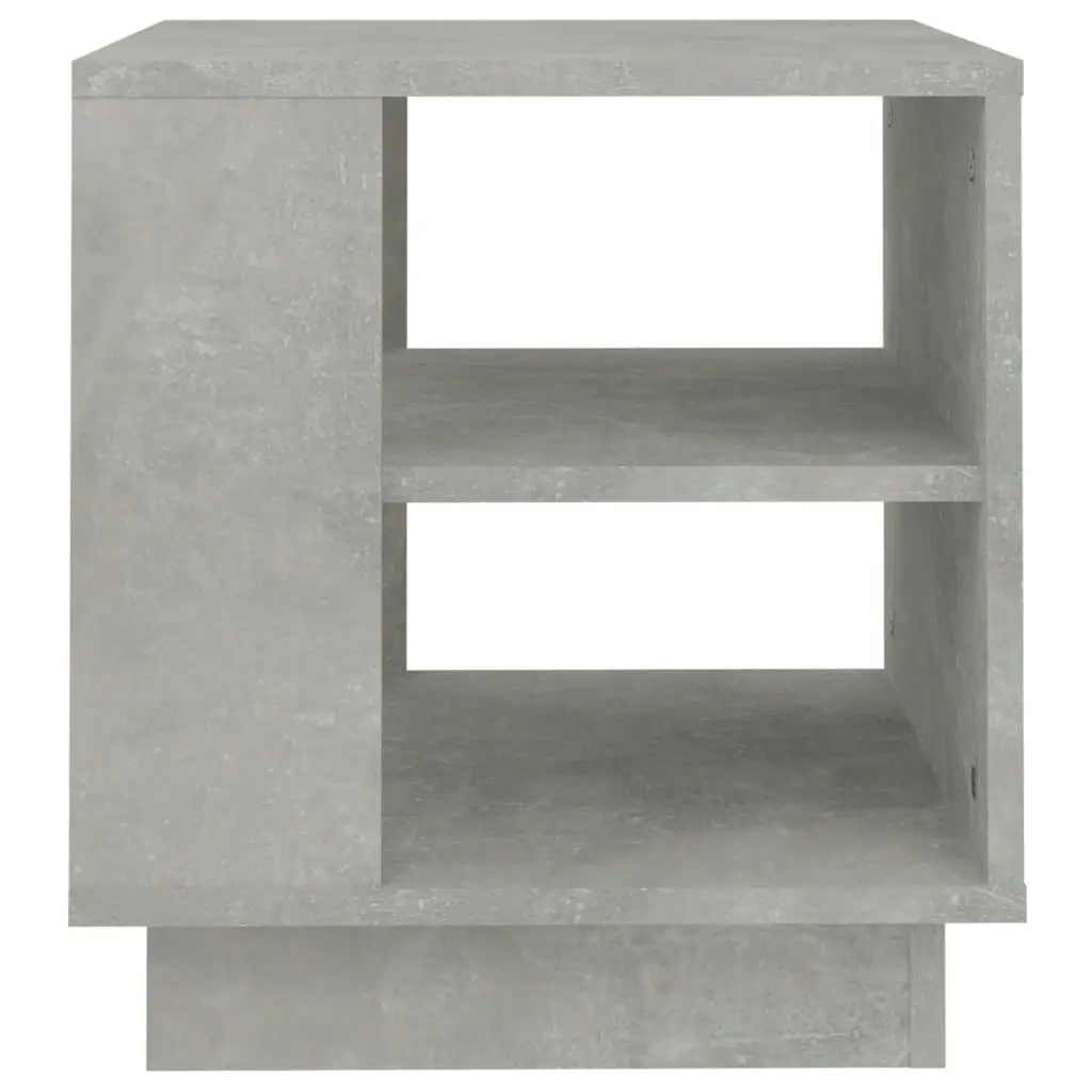 Coffee Table Concrete Grey 40x40x43 cm Engineered Wood 810302