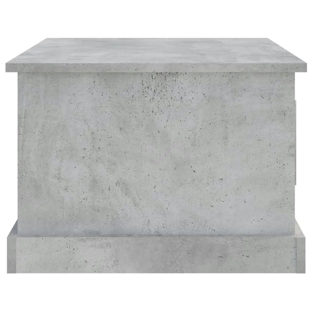 Coffee Table Concrete Grey 50x50x35 cm Engineered Wood 816252