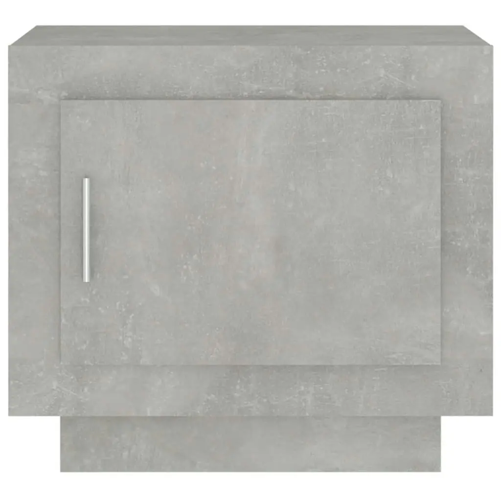 Coffee Table Concrete Grey 51x50x45 cm Engineered Wood 811803