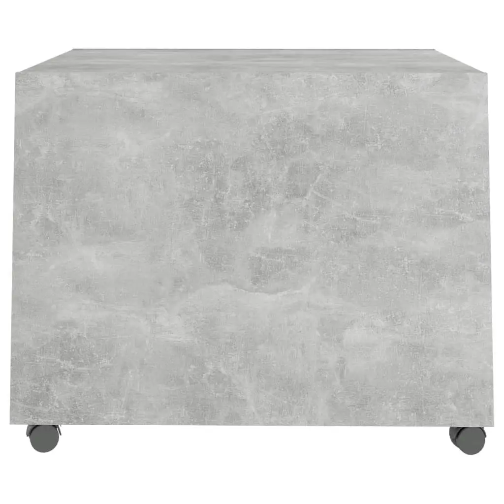 Coffee Table Concrete Grey 55x55x40 cm Engineered Wood 810930