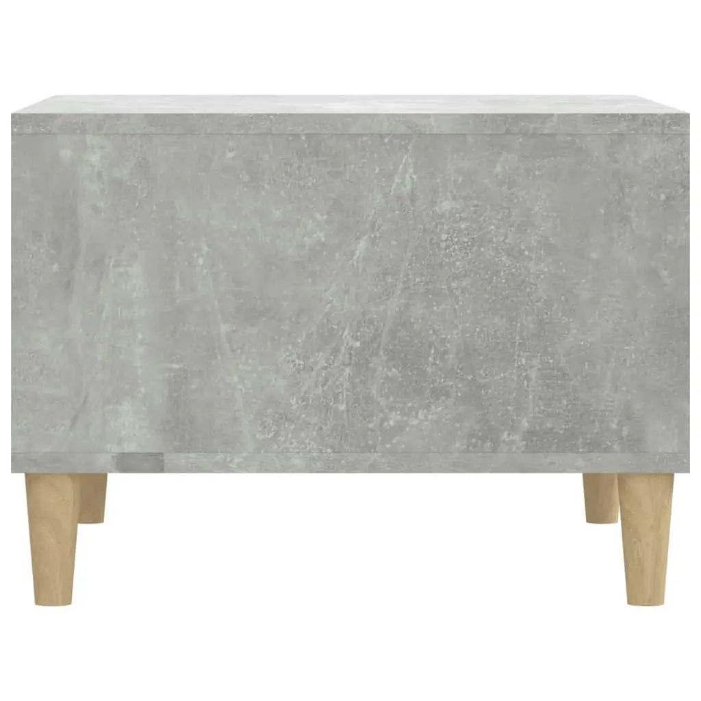 Coffee Table Concrete Grey 60x50x36.5 cm Engineered Wood 821032