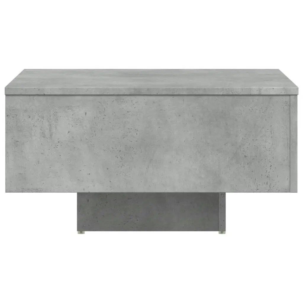 Coffee Table Concrete Grey 60x60x31.5 cm Engineered Wood 806889