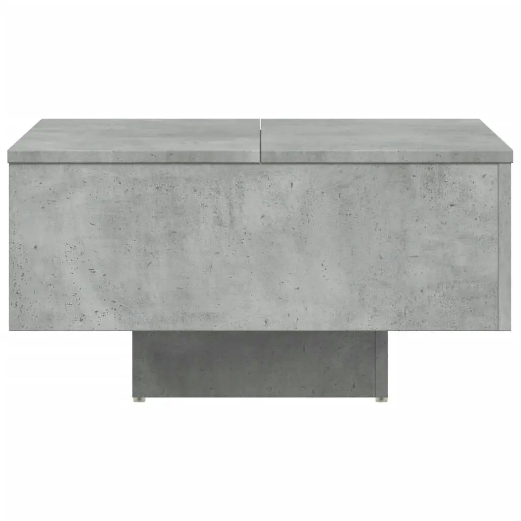 Coffee Table Concrete Grey 60x60x31.5 cm Engineered Wood 806889