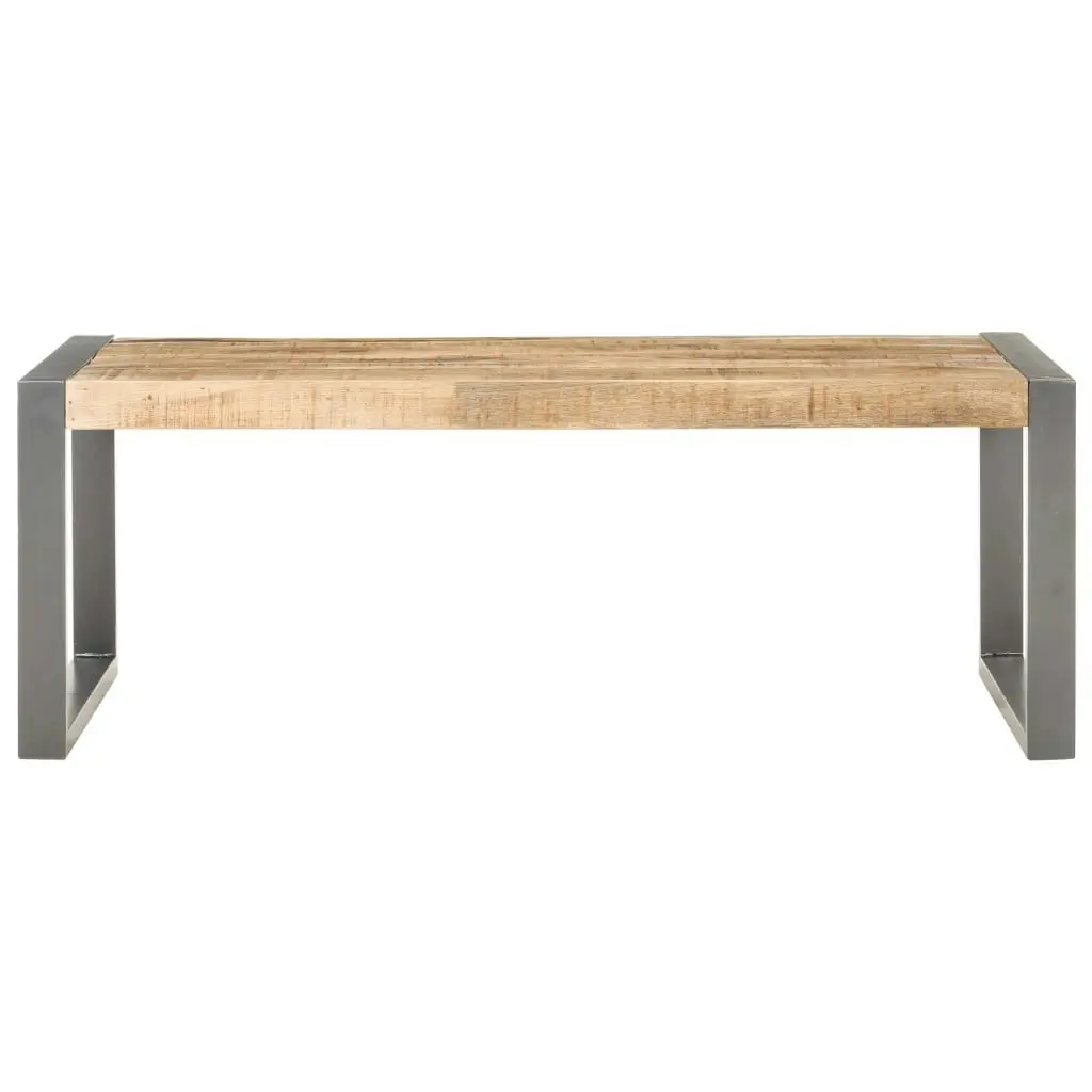 Coffee Table 110x60x40 cm Rough Mango Wood 321556