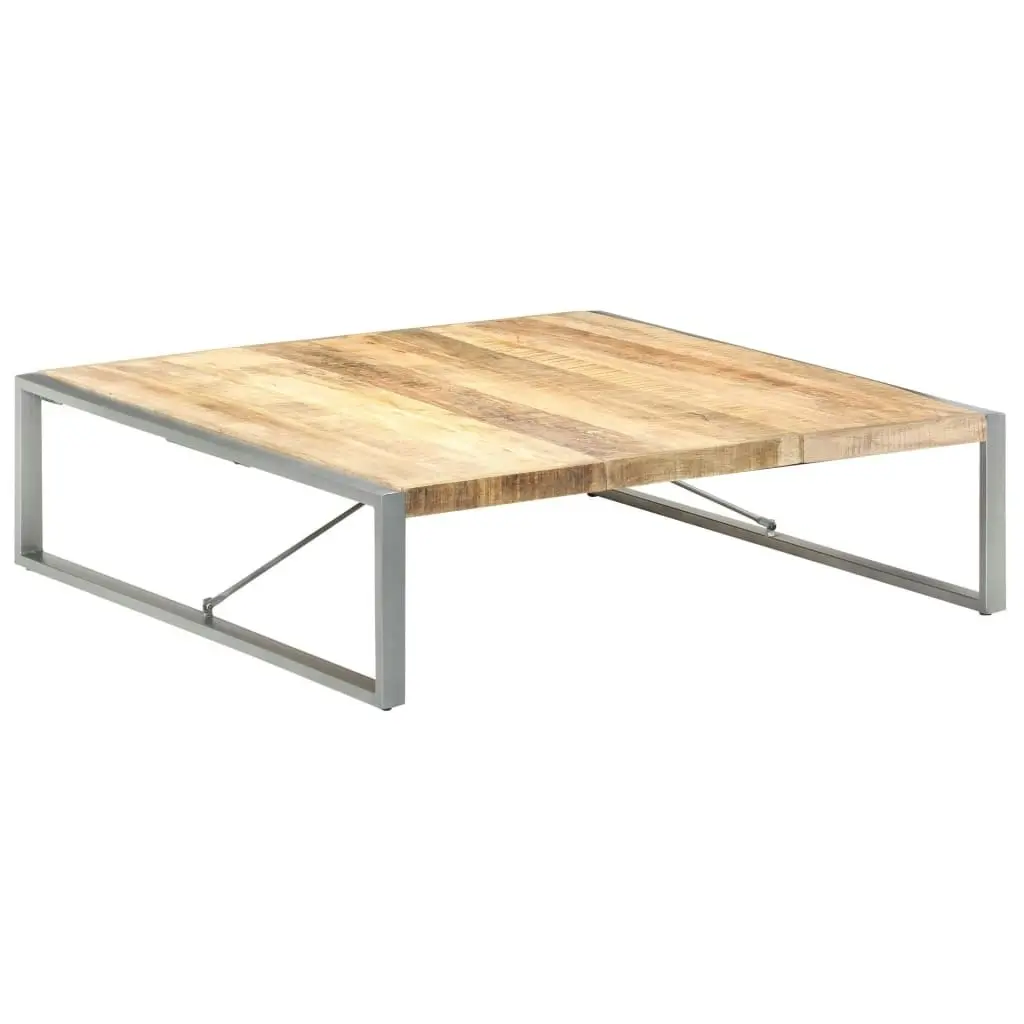 Coffee Table 140x140x40 cm Solid Wood Mango 321579