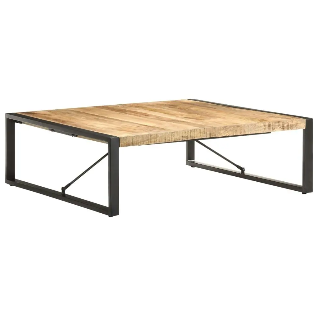 Coffee Table 120x120x40 cm Solid Wood Mango 321580