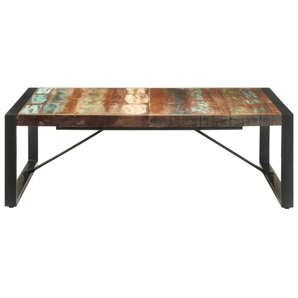 Coffee Table 120x120x40 cm Solid Wood Reclaimed 321581