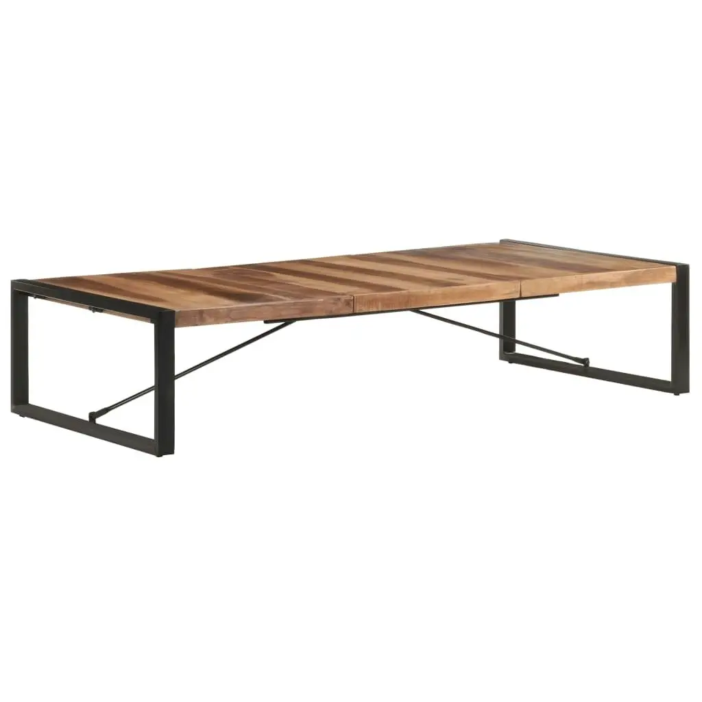 Coffee Table 180x90x40 cm Solid Wood with Sheesham Finish 321590