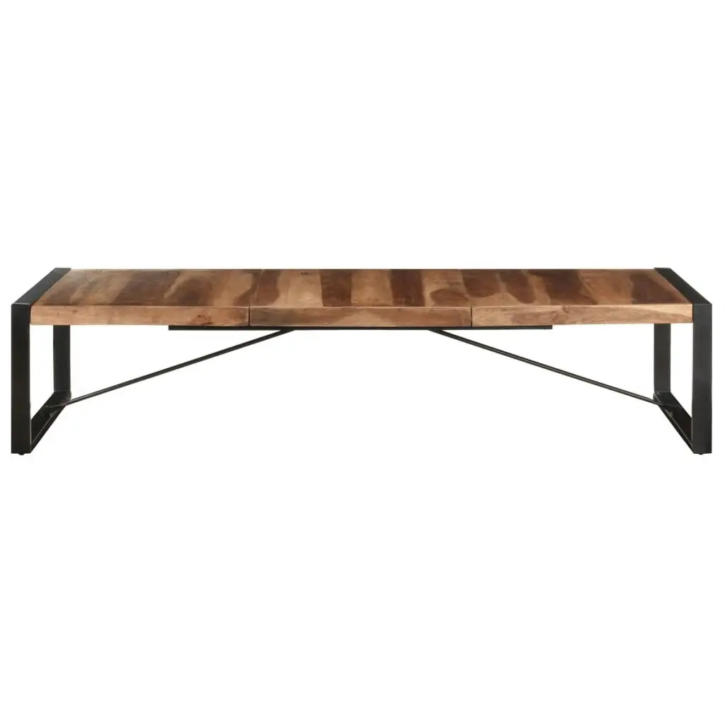 Coffee Table 180x90x40 cm Solid Wood with Sheesham Finish 321590