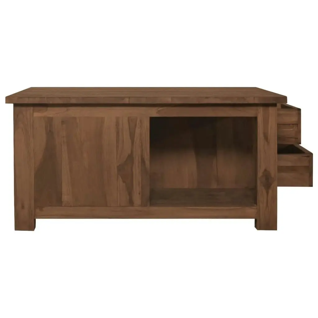 Coffee Table 68x68x33 cm Solid Teak Wood 289080