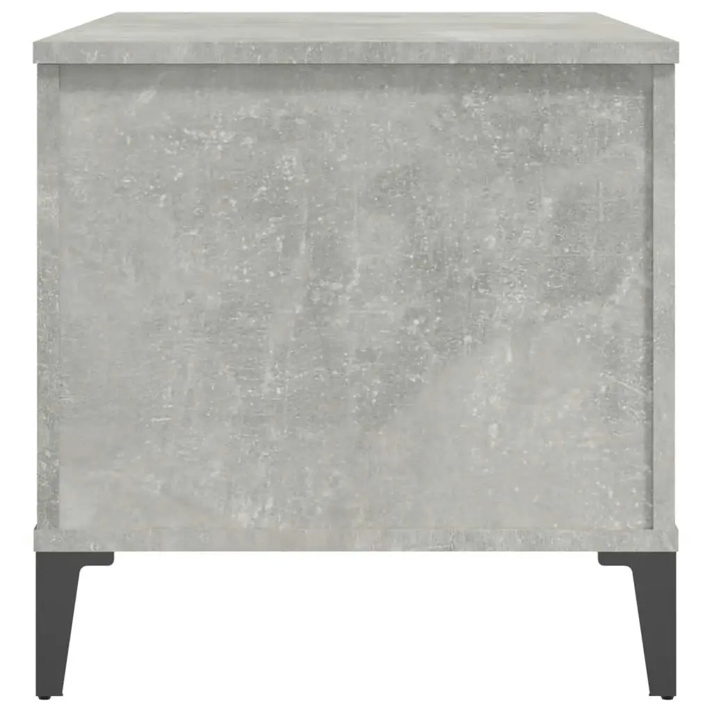 Coffee Table Concrete Grey 90x44.5x45 cm Engineered Wood 819592