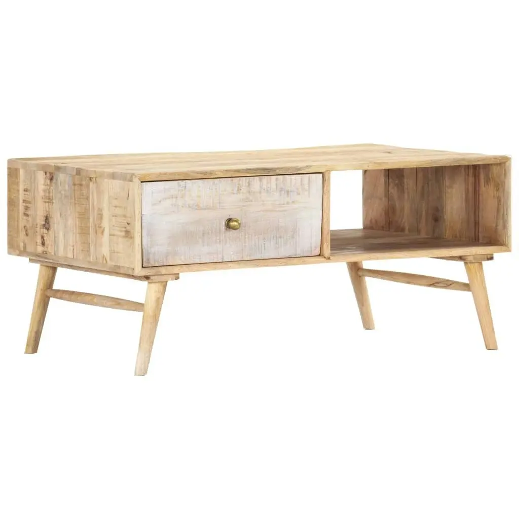 Coffee Table 88x60x40 cm Solid Mango Wood 287365