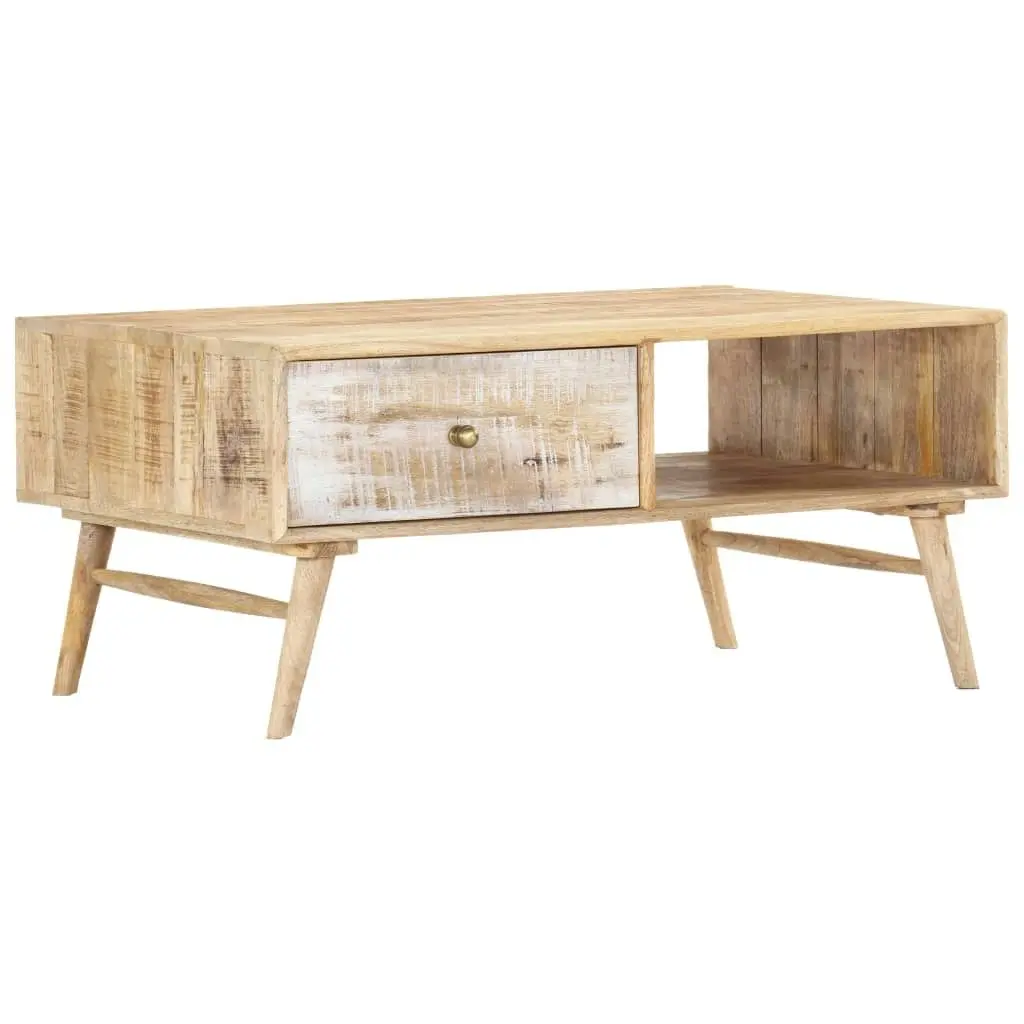 Coffee Table 88x60x40 cm Solid Mango Wood 287365