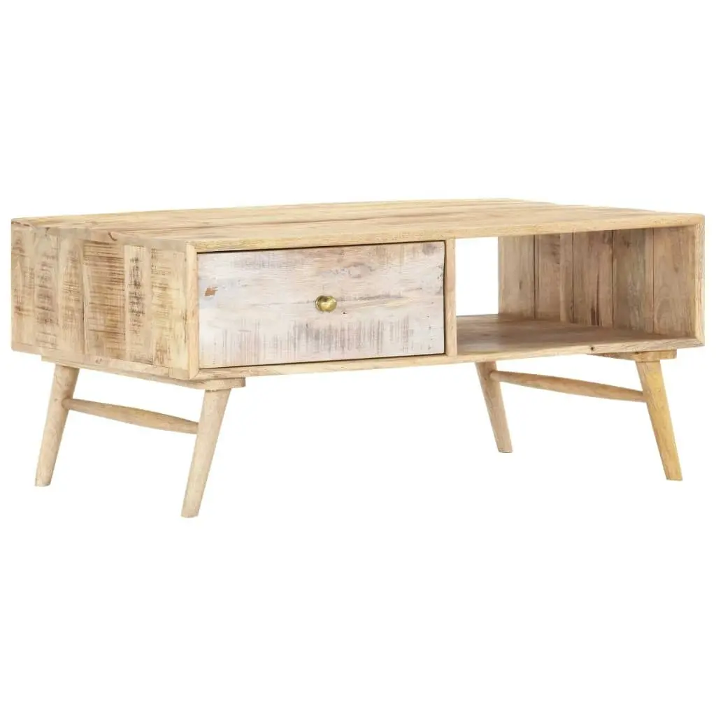 Coffee Table 88x60x40 cm Solid Mango Wood 287365