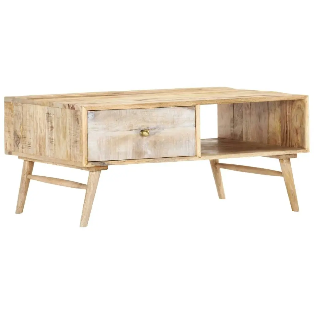 Coffee Table 88x60x40 cm Solid Mango Wood 287365