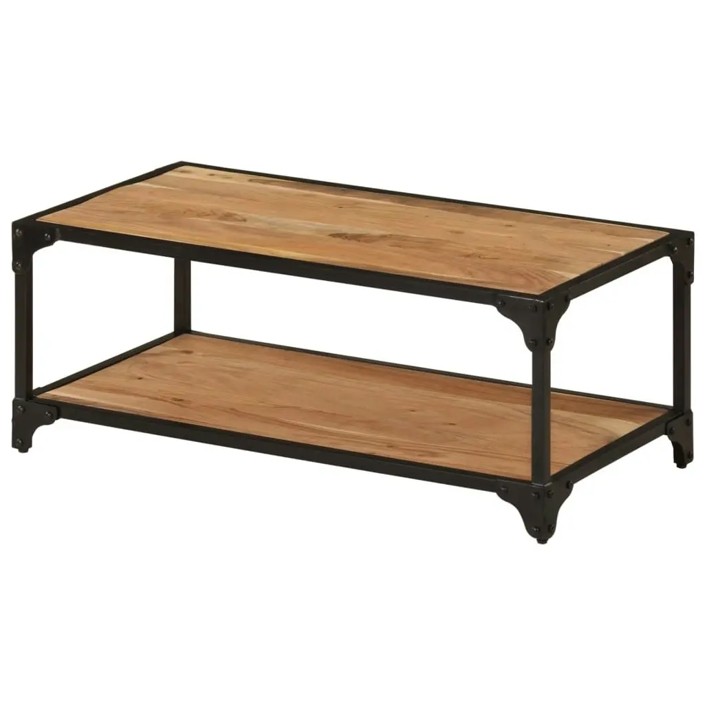 Coffee Table 90x45x35 cm Solid Acacia Wood 328264