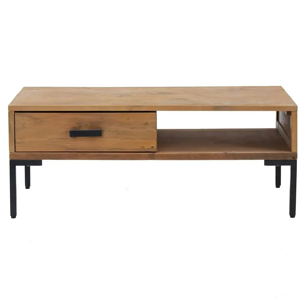 Coffee Table 90x50x35 cm Solid Pinewood 349929