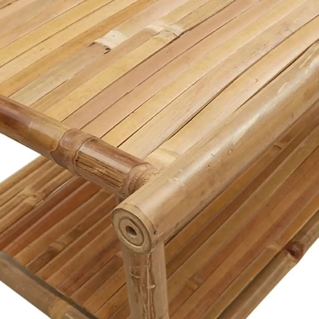 Coffee Table 90x50x45 cm Bamboo 366473