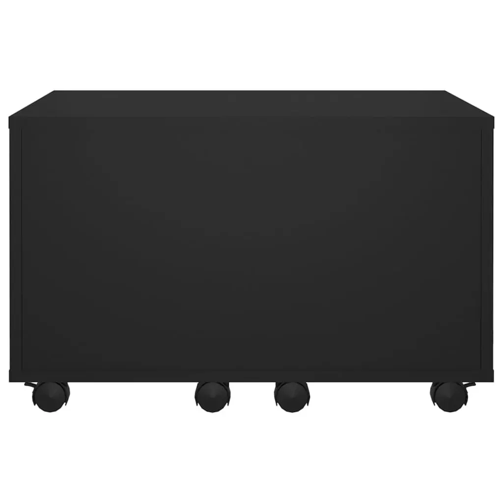 Coffee Table Black 60x60x38 cm Engineered Wood 806859