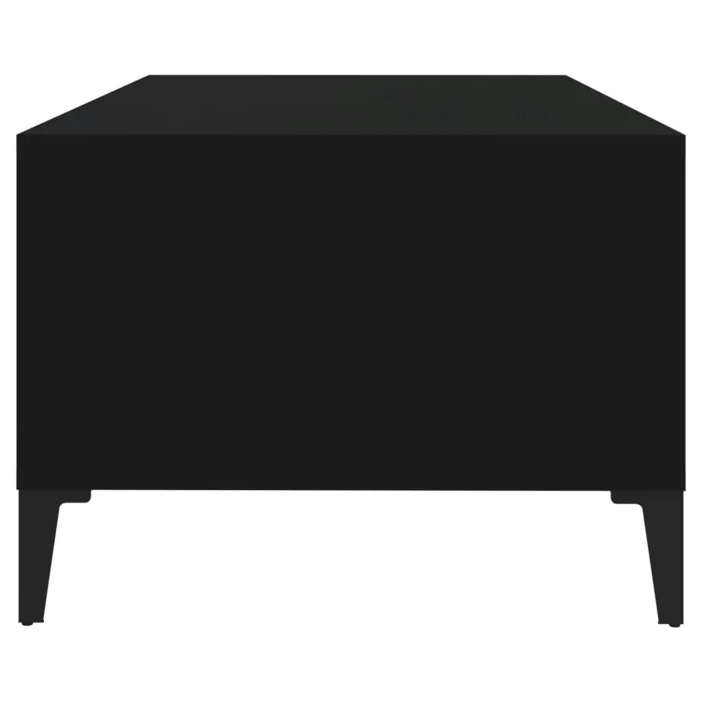 Coffee Table Black 90x50x36.5 cm Engineered Wood 821069