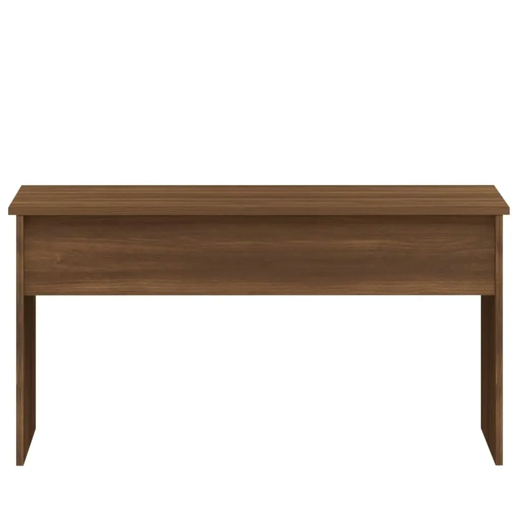 Coffee Table Brown Oak 102x50.5x52.5 cm Engineered Wood 819286